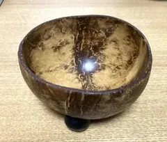 小物入れ　ヤシノミ風　直径約9cm