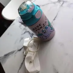 超美品✨水筒 キャラクター ストロー＆直飲み2way 450ml