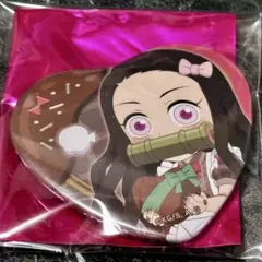 鬼滅の刃 ufotablecafe バレンタイン 缶バッジ 竈門禰豆子