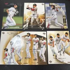 坂本勇人 2009-10年 BBM 6枚カードセット