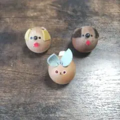 置物（犬・ウサギ）起き上がりこぼし