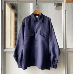COMOLI 22SS リネンCPOシャツ size46 ブラック 楽天市場】美品 COMOLI コモリ リネン C.P.O シャツ メンズ