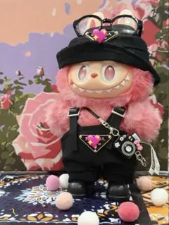 LABUBUラブブ　ぬいぐるみ服　着せ替え服　17cm 4点セット