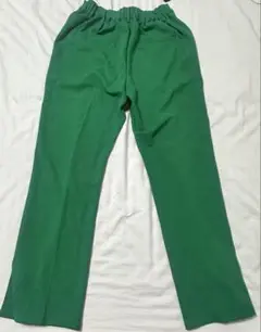RETROGALLERY スラックス グリーン スリット入り