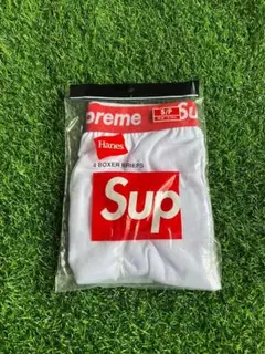 【新品未開封】SUPREME ボクサーパンツ Sサイズ 白 1枚