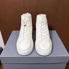 【新品】HOGAN ホーガン ハイトップスニーカー　ホワイト 26cm
