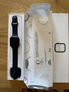 Apple Watch本体 Series745mmネイビー ブラック 充電器箱付