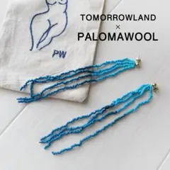 Paloma wool チュールピアス オリーブグリーン チュール リボン Paloma wool チュールピアス オリーブグリーン チュール リボン