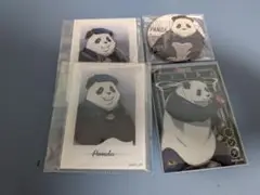 呪術廻戦 パンダ まとめ売り 缶バッジ アクリルカード