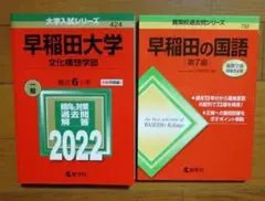 早稲田大学文化構想学部 2022 早稲田の国語