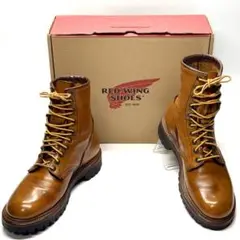RED WING レッドウィング 899 ワークブーツ USA製 ロガーブーツ 90s USA製 REDWINGレッドウイング 899 半円犬タグ アイリッシュ