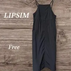 LEPSIM キャミワンピース Free sizeダークグレー