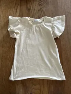 Ropa de niños フリル袖Tシャツ　日本製
