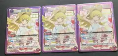 ユニアリ　物語シリーズ　忍野忍　SR　3枚セット ユニオンアリーナ