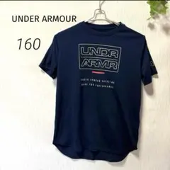UNDER ARMOUR ベースライン Tシャツ ネイビー 160