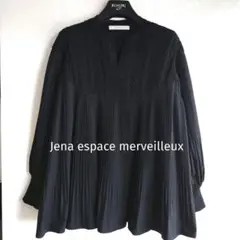 Jena espace merveilleux ケーブルニットドッキングブラウス