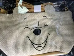 くまのプーさんプレミアム編みバスケット風ショルダー