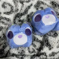 お茶犬 ぬいぐるみ 巾着 ラン ガチャガチャ 2つセット