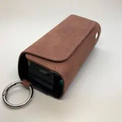 d5 iqos イルマ アイコス 専用 ケース カバー スエード 茶 ブラウン