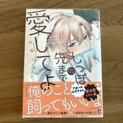 山谷しき先生　しっぽの先まで愛してよ　BLコミックス