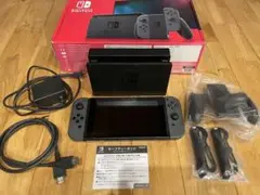 Nintendo Switch 本体 グレー 付属品完備　箱付き