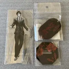 忍者と極道 覇世川左虎 アクリルスタンド 缶バッジ セット アクスタ 凍剣執刀 忍者と極道 覇世川左虎 アクリルスタンド 缶バッジ セット