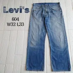 Levi's リーバイス 604 デニム ジーンズ 古着 W32 L33