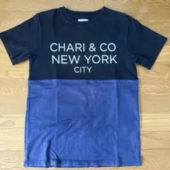CHARI & CO プリントロゴ カラーセパレートTシャツ