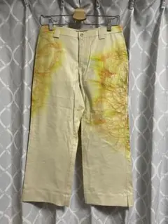ISSEY MIYAKE デザインワイドパンツ