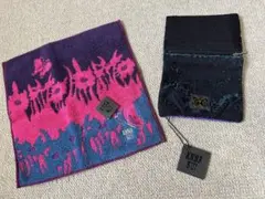 ANNA SUI ２点セット　ポーチ　タオルハンカチ 新品　送料無料　匿名配送