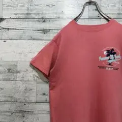 【最高カラー】ワンポイントロゴ バックロゴ USA輸入 レトロ 半袖 Tシャツ