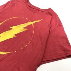DCコミックス ザ・フラッシュ スーパーヒーロー 半袖Tシャツ メンズM