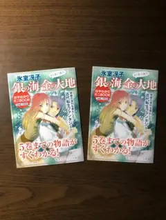 氷室冴子　銀の海　金の大地　小型リーフレット　２部
