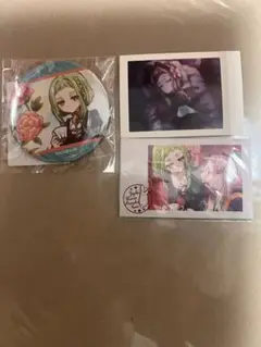七峰　桜　夏彦　くじ引き堂　ぱしゃこれ　缶バッジ　ブロマイド