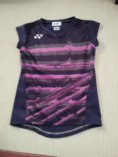 YONEX バドミントンシャツ レディースSネイビー