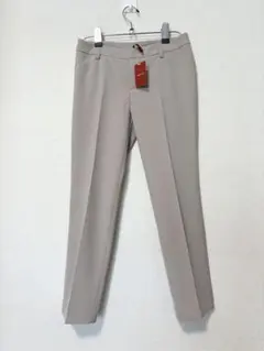 【新品・未使用品】ベージュ スリムフィットパンツ スラックス 希少 34