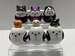 キャンドゥ　リトルフレンド　頭の上にハロウィンシマエナガ、ハロウィンモンスター