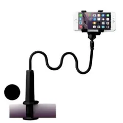 黒 スマホホルダ- タブレット スマホスタンド スマホ 卓上 フレキシブル