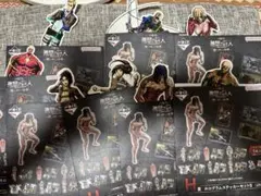 一番くじ 進撃の巨人　H賞ホログラムステッカーセットB コンプ