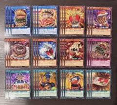 遊戯王　ラッシュデュエル　ハングリーバーガー　デッキパーツ　各3枚セット