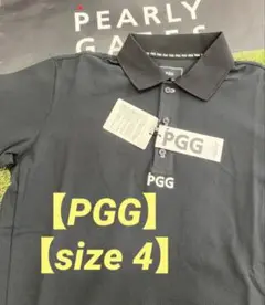 新品正規品【PGG/size4】MFY速乾素材　半袖ポロシャツ　パーリゲイツ