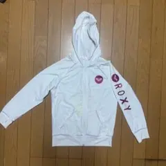 ROXY フード付きラッシュガード ホワイト