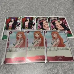 値下げ!ワンピースカード ナミ レアとオマケ