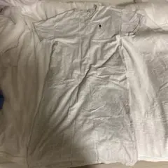 USPA グレー 半袖ポロシャツワンピース