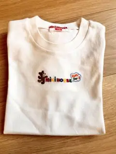 【美品】mikiHOUSE レトロ　半袖 Tシャツ 110cm