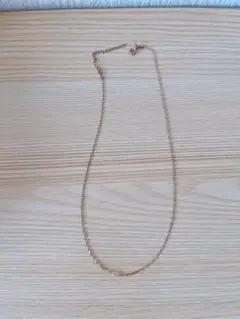 ピンクゴールド チェーンネックレス