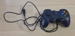 有線ゲームコントローラー 黒 USB接続