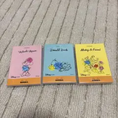 ディズニー　メモ帳セット