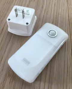 サンワサプライ 人感センサーライト（電球色）