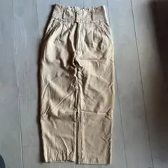 TOGA トーガ ウールパンツ ハイウエスト ベージュ